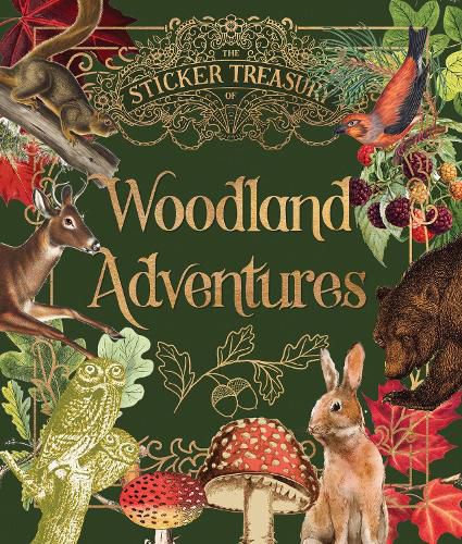 Cover image for The Sticker Treasury of Woodland Adventures