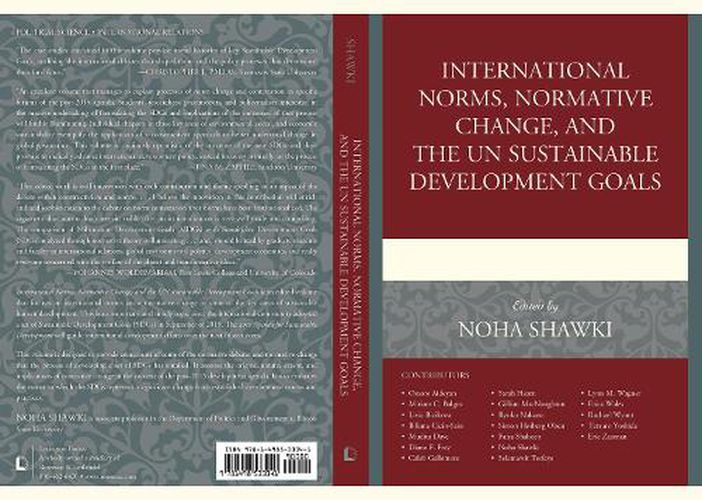 Cover image for International Norms, Normative Change, and the UN Sustainable Development Goals