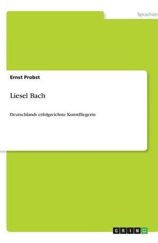 Cover image for Liesel Bach