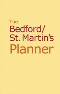 Cover image for The Bedford/St. Martin's Planner