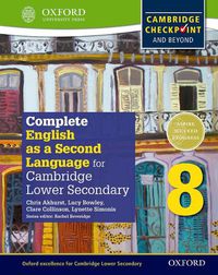 Cover image for Complete English as a Second Language for Cambridge Lower Secondary Student Book 8