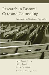 Cover image for Research in Pastoral Care and Counseling