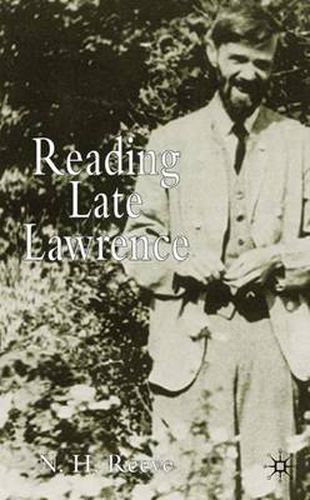 Cover image for Reading Late Lawrence