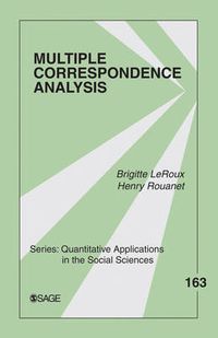 Cover image for Multiple Correspondence Analysis