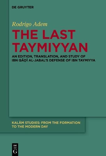 Cover image for The Last Taymiyyan