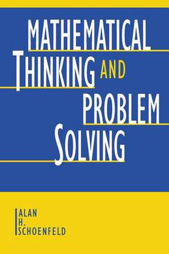 Cover image for Mathematical Thinking and Problem Solving