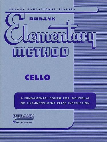 Cover image for Rubank Elementary Method - Cello