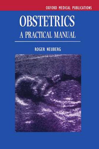 Cover image for Obstetrics: A Practical Manual