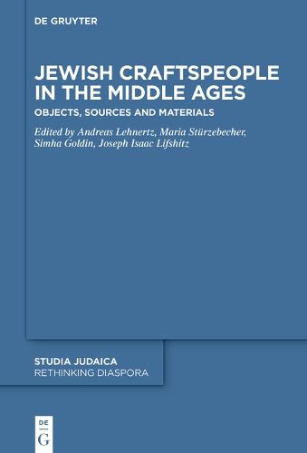 Cover image for Jewish Craftspeople in the Middle Ages