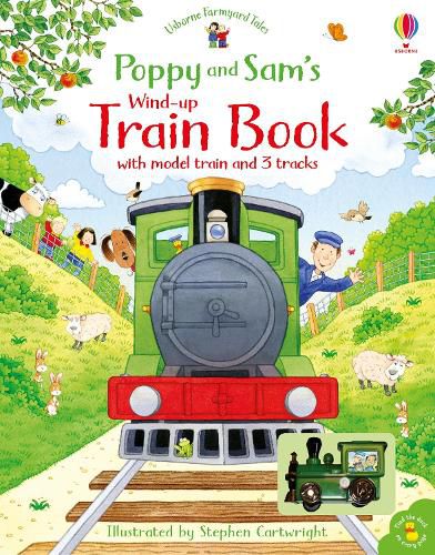 Cover image for Poppy and Sam's Wind-up Train Book