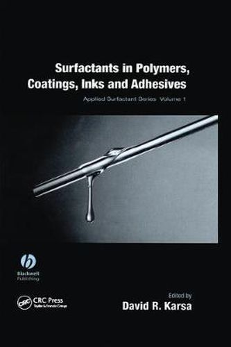 Cover image for Surfactants in Polymers, Coatings, Inks and Adhesives