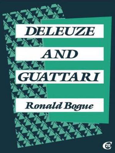 Cover image for Deleuze and Guattari