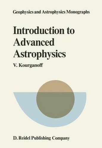 Cover image for Introduction to Advanced Astrophysics