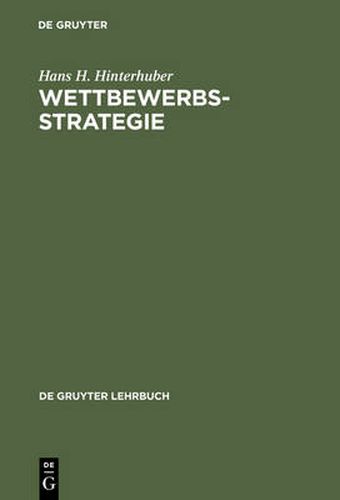 Cover image for Wettbewerbsstrategie