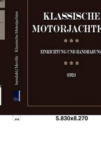 Cover image for Motoryachten