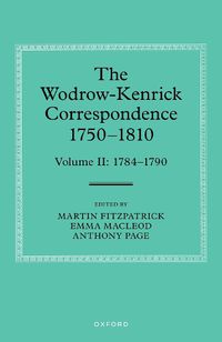 Cover image for The Wodrow-Kenrick Correspondence 1750-1810