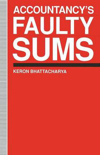 Cover image for Accountancy's Faulty Sums