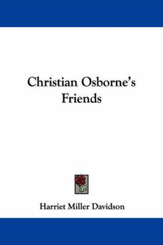 Cover image for Christian Osborne's Friends
