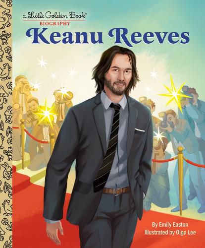 Cover image for Keanu Reeves: A Little Golden Book Biography