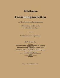 Cover image for Mitteilungen UEber Forschungsarbeiten Auf Dem Gebiete Des Ingenieurwesens
