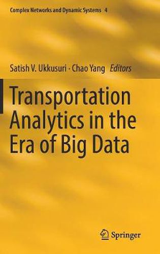 Cover image for Transportation Analytics in the Era of Big Data