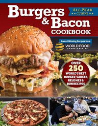 Cover image for Burgers & Bacon Cookbook
