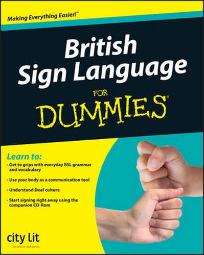 Cover image for British Sign Language For Dummies