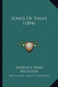 Cover image for Songs of Thule (1894)