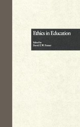 Cover image for Ethics in Education