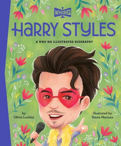 Cover image for Harry Styles: A Who HQ Illustrated Biography