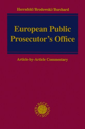Cover image for European Public Prosecutor's Office: Article-By-Article Commentary