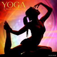 Cover image for Yoga 2025 12 X 12 Wall Calendar