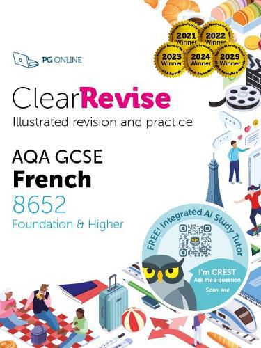 Cover image for ClearRevise AQA GCSE French 8652