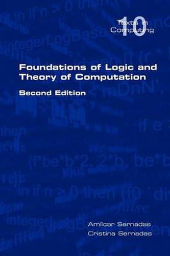 Cover image for Foundations of Logic and Theory of Computation