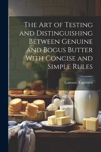 Cover image for The Art of Testing and Distinguishing Between Genuine and Bogus Butter With Concise and Simple Rules