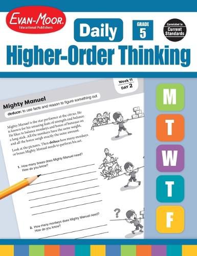 Cover image for Daily Higher-Order Thinking, Grade 5 Teacher Edition