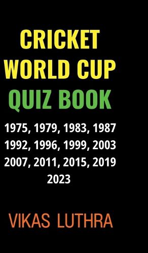 Cover image for Cricket World Cup Quiz Book