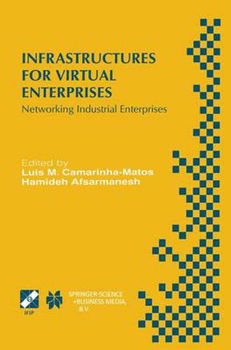 Cover image for Infrastructures for Virtual Enterprises: Networking Industrial Enterprises IFIP TC5 WG5.3 / PRODNET Working Conference on Infrastructures for Virtual Enterprises (PRO-VE'99) October 27-28, 1999, Porto, Portugal