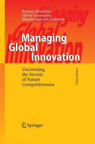 Cover image for Managing Global Innovation: Uncovering the Secrets of Future Competitiveness