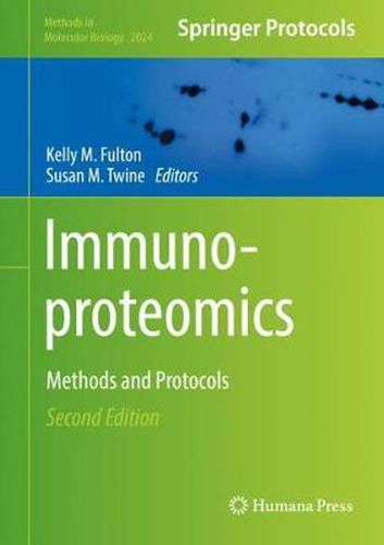 Cover image for Immunoproteomics: Methods and Protocols