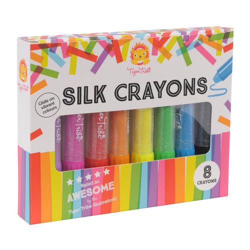 Silk Crayons (8 pack)