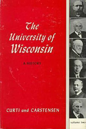 Cover image for The University of Wisconsin, a History