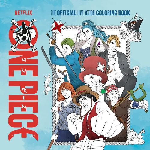 Cover image for One Piece: The Official Coloring Book (Netflix)