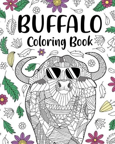 Cover image for Buffalo Coloring Book