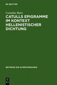 Cover image for Catulls Epigramme im Kontext hellenistischer Dichtung