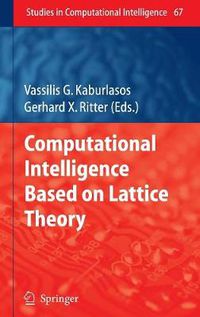 Cover image for Computational Intelligence Based on Lattice Theory