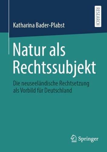 Cover image for Natur als Rechtssubjekt
