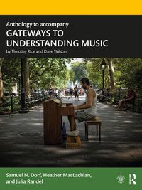 Cover image for Anthology to Accompany Gateways to Understanding Music