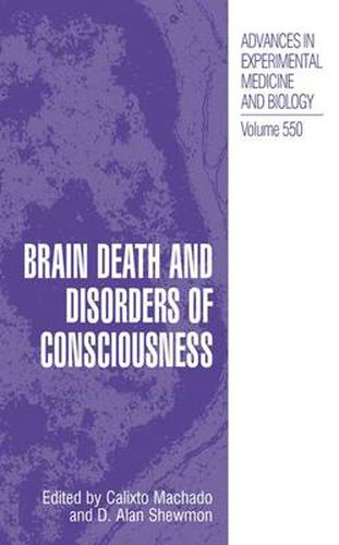 Cover image for Brain Death and Disorders of Consciousness