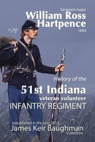 Cover image for History of the 51st Indiana Veteran Volunteer Indiana Regiment